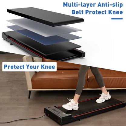 Low Noise Walking Treadmill for Desks and Workplaces